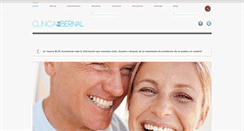 Desktop Screenshot of clinicabernal.com